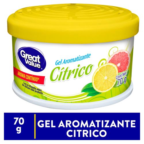 Aromatizante en gel Great Value cítrico - 70 g