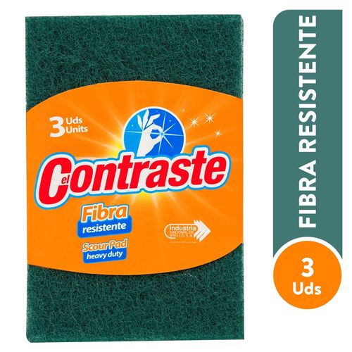 3 Pack Fibra El Contraste Resistente