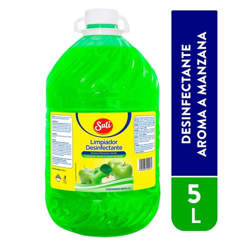 Desinfectante Marca Suli Manzana Verde - 5000 ml