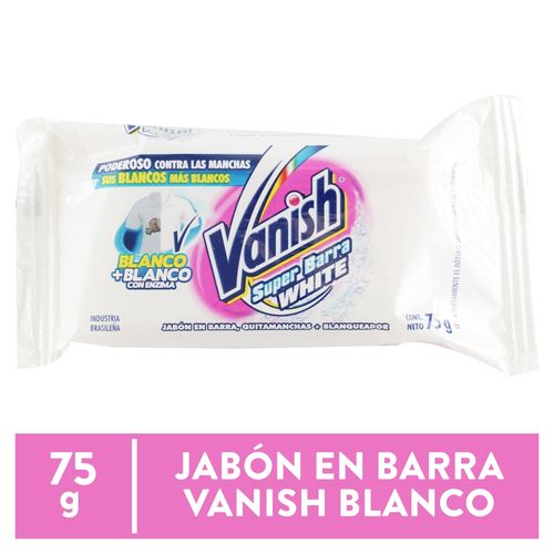 Quitamanchas en Barra Vanish  para Ropa Blanca -75 g