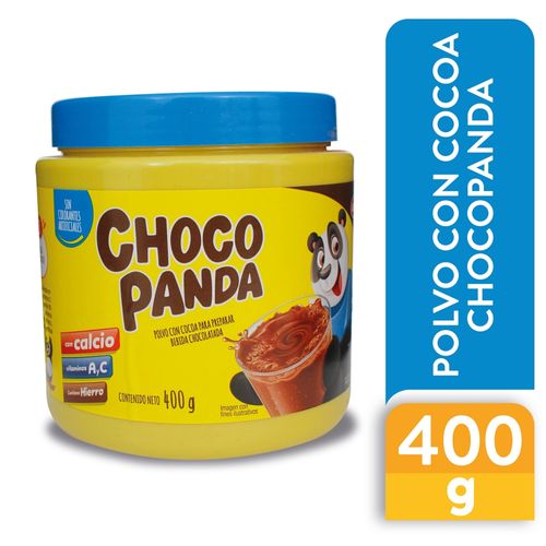 Bebida en polvo Chocopanda para preparar chocolatada - 400 g