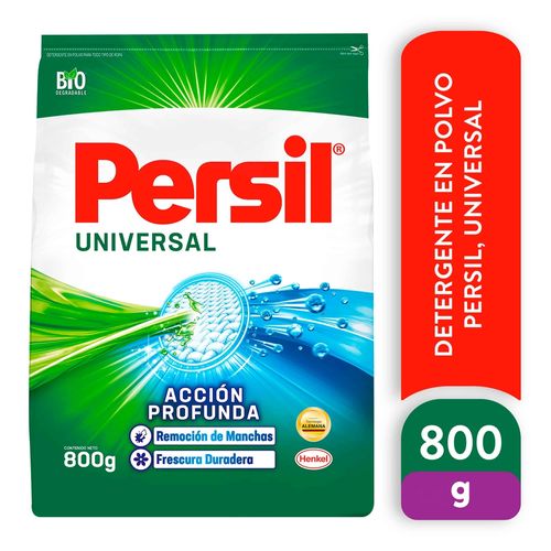 Detergente en polvo Persil, universal - 800g