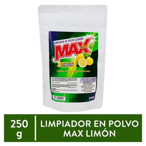 Limpiador De Polvo Max Con Aroma A Limón -250 g