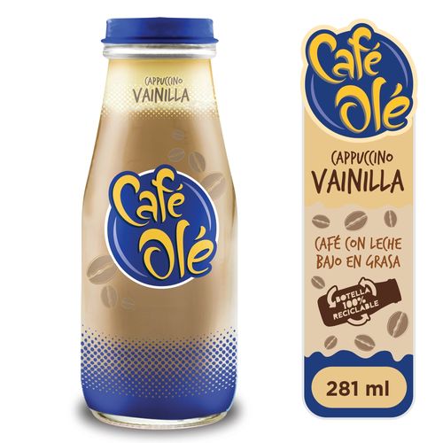 Bebida Café Ole Vainilla Capuccino - 281 ml