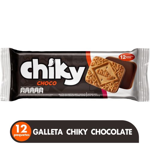 Galletas Chiky Pozuelo Chocolate - 480 g