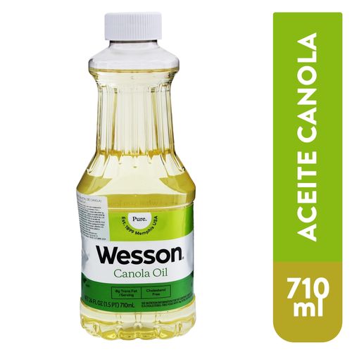 Aceite Wesson Canola - 710ml