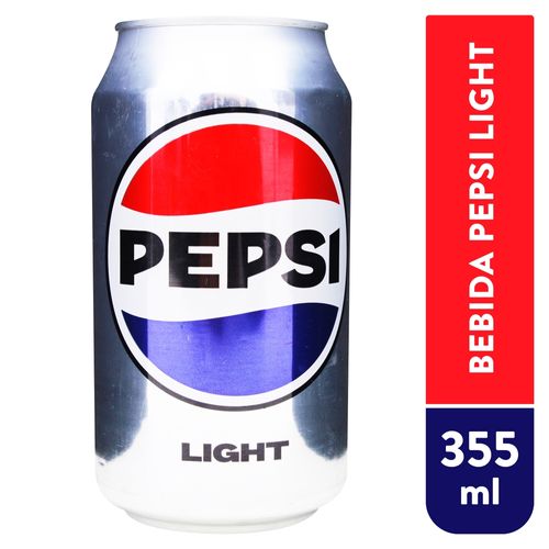 Refresco gaseoso Pepsi light en lata - 355 ml