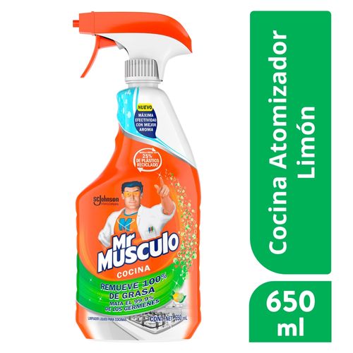 Limpiador Mr Musculo Para Cocina Aroma Limón - 650ml