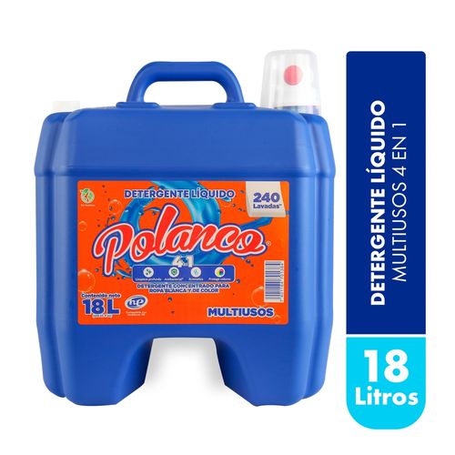 Detergente Polanco 4en1 - 18Lt