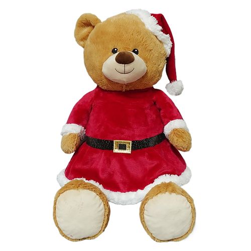 Peluche Oso Vestido Navidad 77Cm