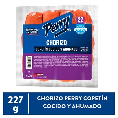 Chorizo Perry Copetín cocido y ahumado -227 g