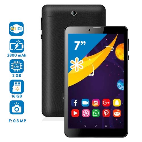 Tablet 7 Rca  Android wifi 3G, Modelo  Rc7T3G21