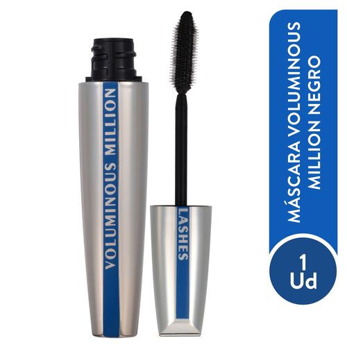 Máscara A Prueba De Agua L'Oreal Paris Voluminous Million Lashes Negro