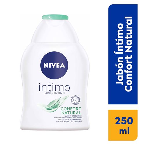 Jabón Nivea Íntimo Confort Natural - 250 ml