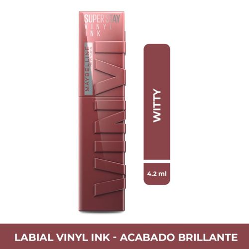 Labial Maybelline Vinyl Ink Witty - 4.2 g