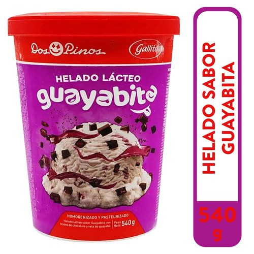 Helado Dos Pinos sabor guayabita - 540 g