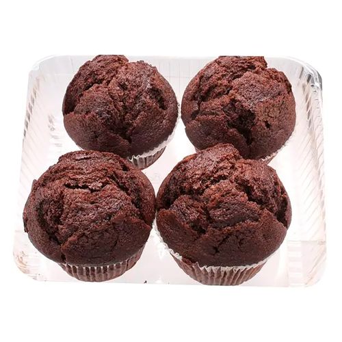 Muffin 4 Pack Chocolate