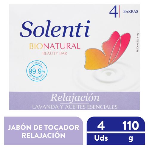 Jabon Toc Solenti Relajacion 4u 440g