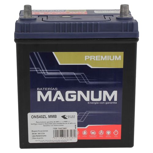 Bat Auto Ons40Zl Magnum Premium 340Cca