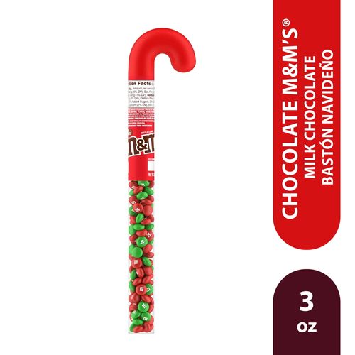 Chocolate con Leche M&M'S Navidad Bastón - 85.1 gr