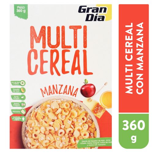 Multicereal Manzana 360gr