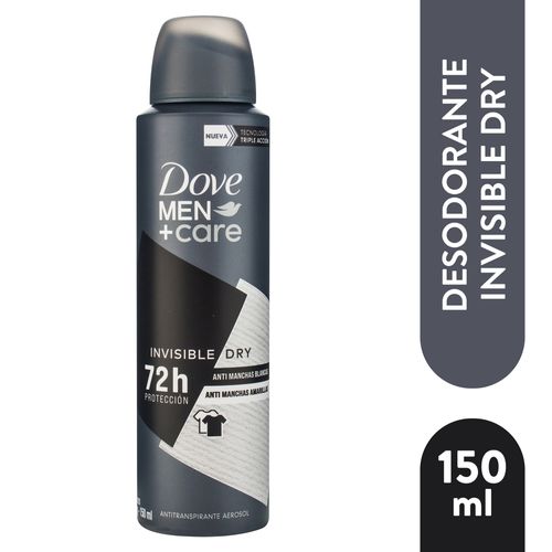 Desodorante Dove Invisible Dry Aerosol - 150 ml