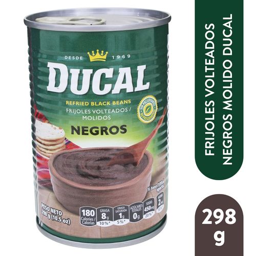 Ducal Volteado Negro Lata 10 5Oz