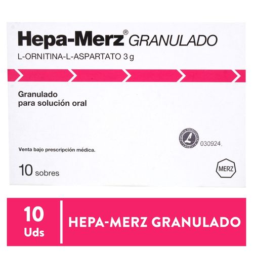 Hepa-Merz 3 Grs 10 Sobres