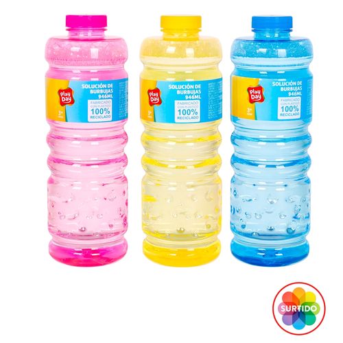 Burbujero Play Day Solucion Reciclado Surtido