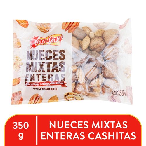 Nueces Enteras Mixtas Cashitas 350gr