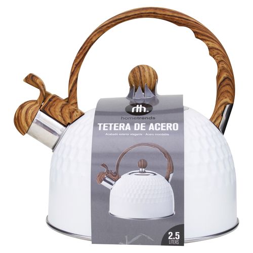 Tetera De Acero Inoxid Agarrador 2 5 Lts