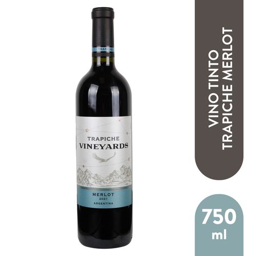 Vino Tinto Trapiche Merlot - 750 ml