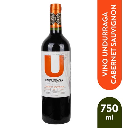 Vino Tinto Undurraga, Cabernet - 750ml