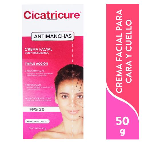 Crema Cicatricure Anti Manchas 50Gr