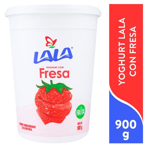 Yogurt Lala Sabor A Fresa -900gr