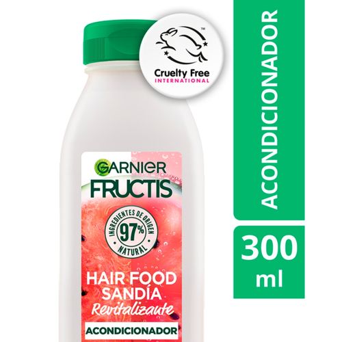 Acondicionador Revitalizante Garnier Fructis Hairfood Sandia  300 ml