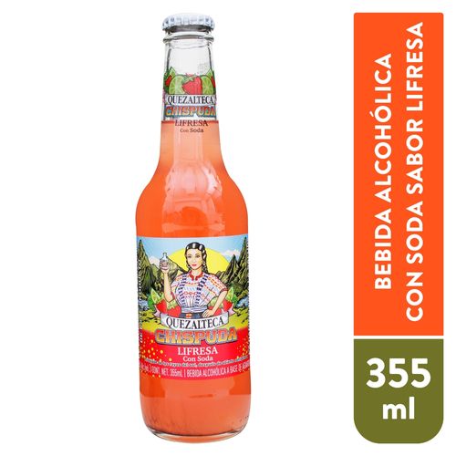 Bebida alcohólica Quezalteca chispuda lifresa - 355 ml