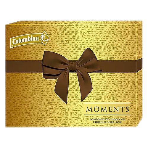 Estuche De Chocolate Colombina Moments Premiun De Moño -120 g