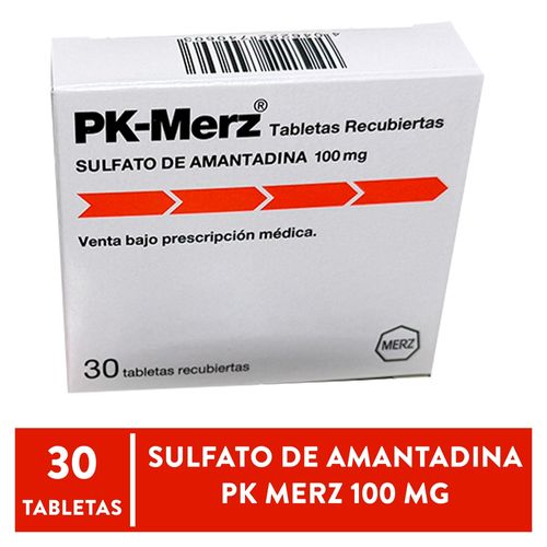 Pk Merz 100 Mg X 30 Tabletas