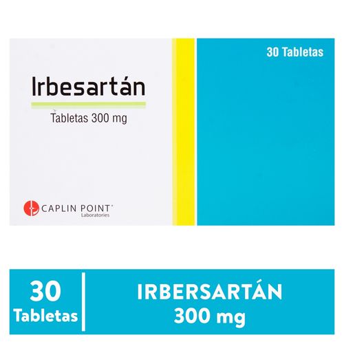 Irbesartan 300Mg Tabletas X 30 S