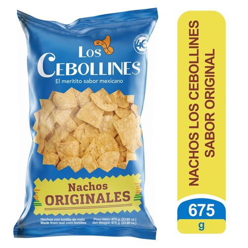 Nachos Los Cebolines Original -675 g