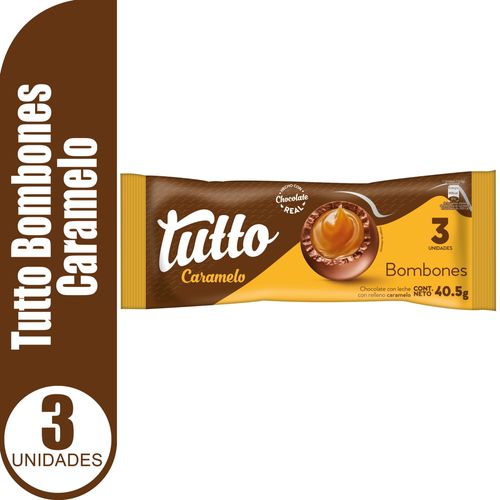 Chocolate Tutto Bombones Caramelo - 3 uds