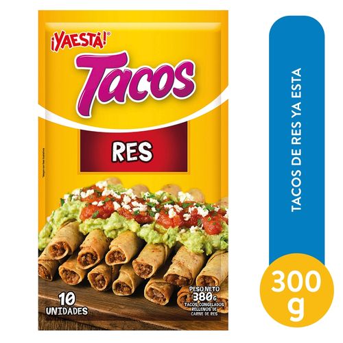 Tacos Ya Esta De Res Paquete - 880gr