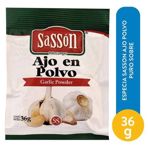 Ajo Sassón en polvo - 36 g