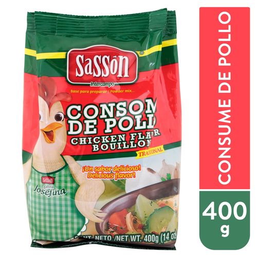 Consome Sasson Tradicional Bolsa - 400gr