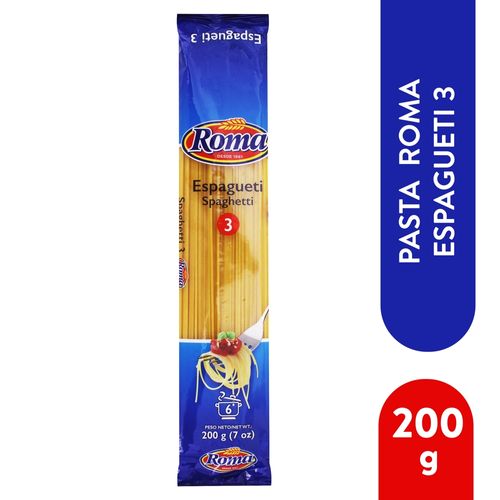 Pasta Roma Espaguetini No3 - 200g