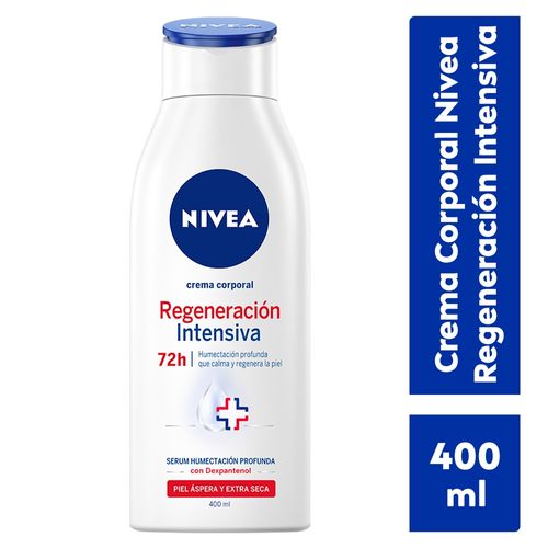 Crema Nivea Corporal Regeneración Intensiva-400 ml