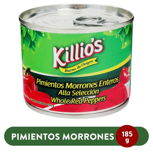 Pimientos Killios Rojos Enteros - 185gr