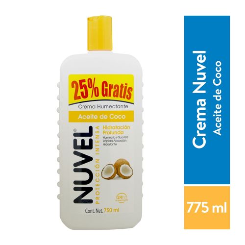 Crema Nuvel Coco Hidratacion Profunda 25% extra -750ml