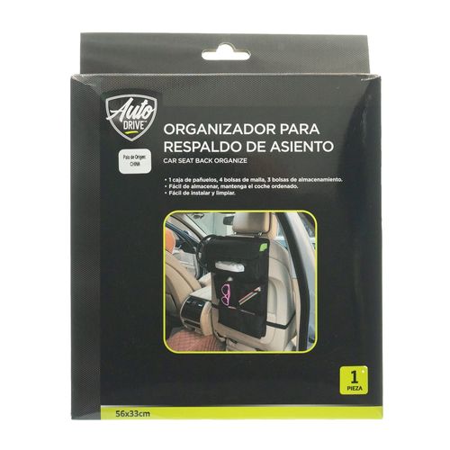 Organizador Auto Drive Para Respaldo Modelo JT-OR04